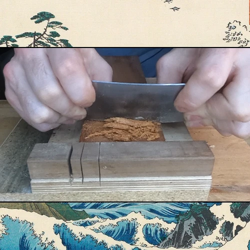 Cabinet Scraper Sharpening Jig for Burnisher (10º and 15º dual angle slots) - Image 3 of 3