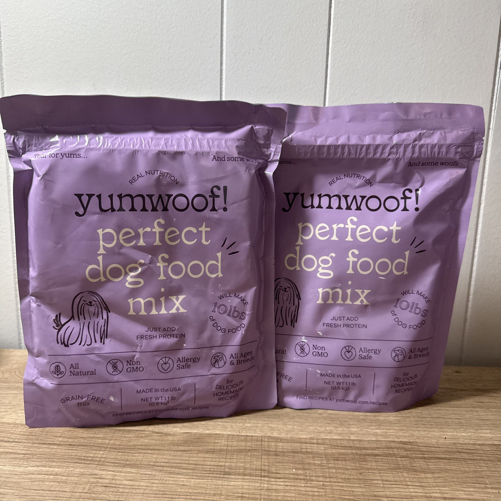 Mix Makes 10 Pounds Fresh Homemade Food | Vet Approved S4