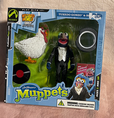 Palisades The Muppets Tuxedo Gonzo & Bernice Action Figure Set 2004 Excl