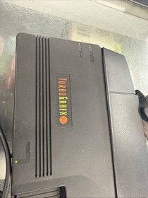 Turbo Grafx 16 console with power and one controller -