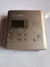 SONY MZ-R55 MD Walkman Portable MINIDISC Recorder Not Tested Sale For Parts