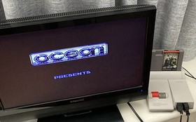 NES ~ THE ADDAMS FAMILY ~ Nintendo Game 3 Screw NES-6Z-AUS Game Cart Only Pal A