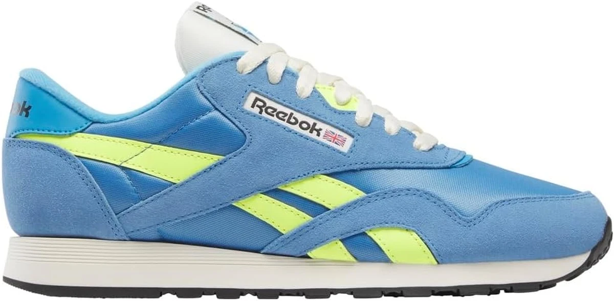 Reebok Classic Nylon Essential Blue Solar Acid Yellow for Sale