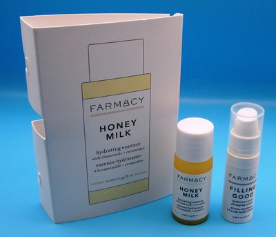 FARMACY BEAUTY Serum Travel Lot HONEY MILK 10mL + FILLING GOOD 5 mL FREE SHIP