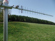 Die super 13 cm ATV und WLAN Yagi Richtantenne 20 Elemente 17dB 19,2dBi N-Buchse