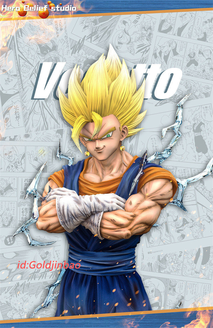 Hero Belief Studio ベジット　1/6 Hero Belief Studio Vegetto Resin Dragon Ball Figurine with
