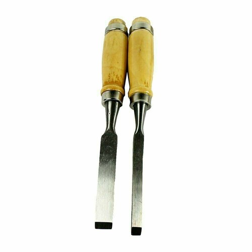 Wood Carving Hand Chisel Tool Set Professional Woodworking Gouges Steel 12 PCS - Picture 4 of 6