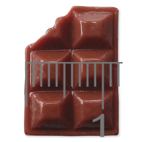 8 piezas Decodificación artesanal Cabujón Kawaii Cabujón de Espalda Plana Surtido de Chocolate - Imagen 5 de 9