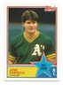 Oakland A's Athletics Baseball Cards Pick & Choose McGwire / Canseco / Henderson
