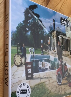 OASIS    BE HERE NOW    NEW    CD  in 12 Inch Format BOX  ca 30x30 cm NEW