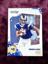 Donnie Avery 2010 Score Color Blast Match MINT Rams Jersey Houston Cougar Legend