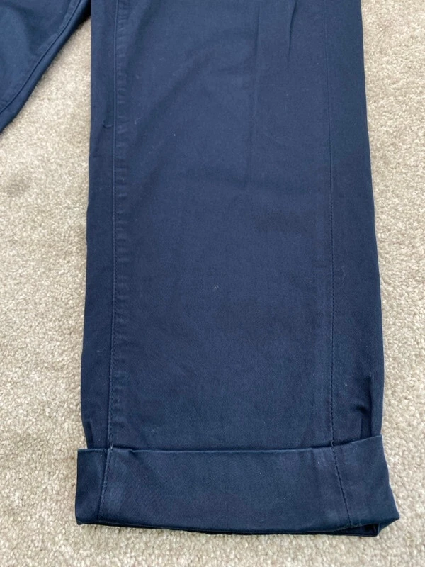 Pantalones para mujer Notify 28 azul pierna manipulada elásticos plisados 5749 Foto 3 de 4