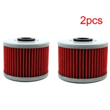 2x Oil Filter For Kawasaki KLX110 KLX450R KFX450R Honda CBR300R CRF250L CB300F