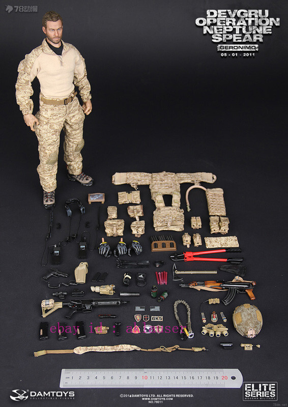 DAMTOYS 1/6　DEVGRU ネプチューン・スピア作戦 ジェロニモ Damtoys Dam78011 1/6 DEVGRU Operation Neptune Spear