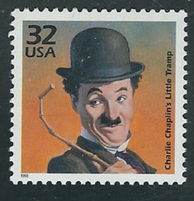 Scott #3183-a32 CentCelebrate1910'sCharlie Chaplin2