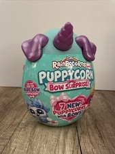 Zuru Rainbocorns Puppycorn Bow Surprise Series 3 - Purple Horn - New Sealed