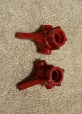 Tamiya 50648/0440378 TA01 Touring Car Front Upright-Red TA01/TA02/Hotshot Loose