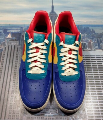 Nike iD By You Unlocked Air Force 1 Low Viotech Mens Size 12.5 