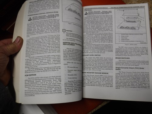1995 CADILLAC DEVILLE D'ELEGANCE CONCOURS ELDORADO 2 VOLUME SERVICE MANUAL - Picture 16 of 18