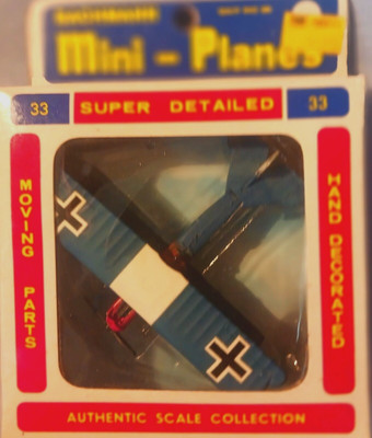 D-VII BACHMAN FOKKER Authentic Scale 1:100, 116mph with retail boz N scale
