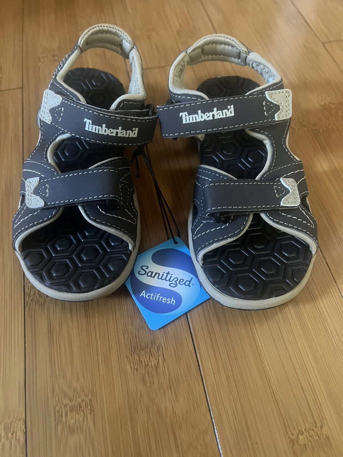 TIMBERLAND Pacchetto di 2 sandali bambini nuovi con etichetta senza pacchetto