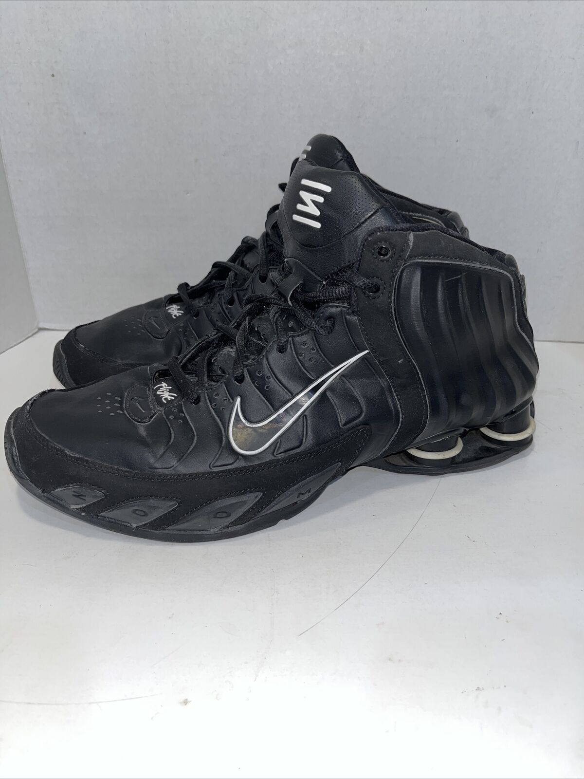 Nike Shox Zoom FlightLethal Black&amp; Men&#039;s Size 9.5 , Rare !! eBay