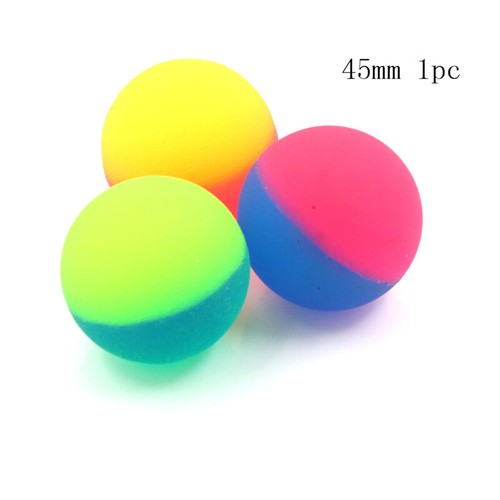1/10 pcs Moonlight High Bounce Ball Elastic Balls Bouncing Ball Outdoor Toy H TS - Picture 12 of 15