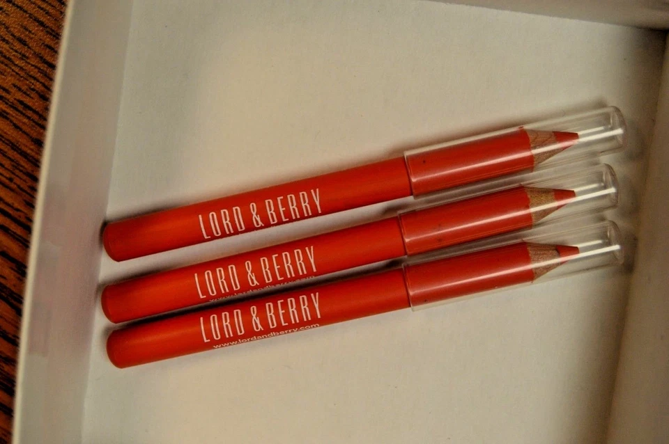 X3 Lord & Berry Mandarin Lip Liner P3038 Travel Size Lot Of 3 SPECIAL! - image 2 of 3