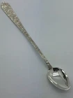S Kirk & Son Repousse Sterling Silver Iced Tea Spoon 7 1/2"