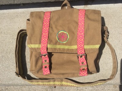 messenger backpack girl