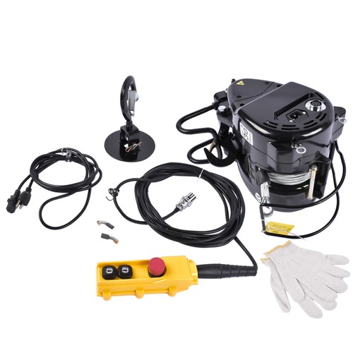 Electric Chain Hoist Winch Wired Control 500~1100lb Capacity 110V Electric Winch - Picture 47 of 104