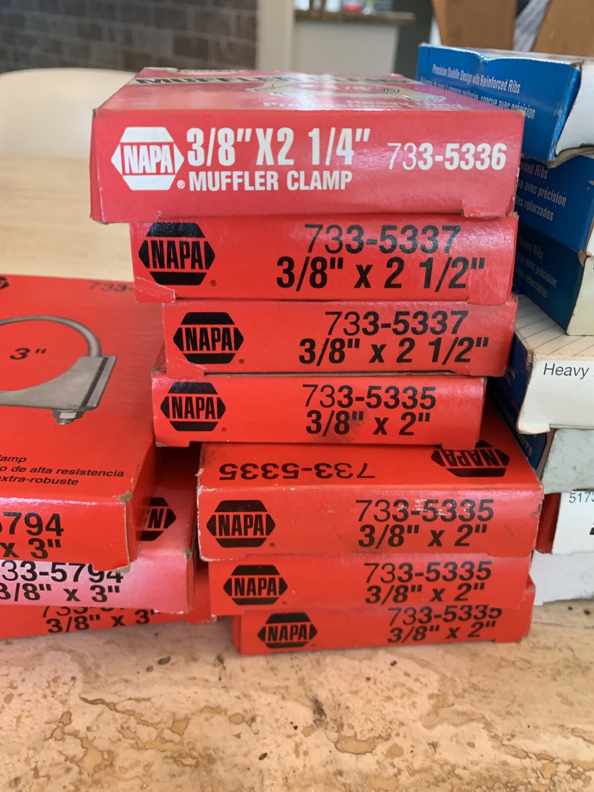 EXHAUST CLAMPS LOT 17 CLAMPS NAPA NICKSON eBay