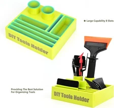 Vinyl Wrap Tool Window Tinting Kit with DIY Tool Storage Holder,Car Wrapping Kit