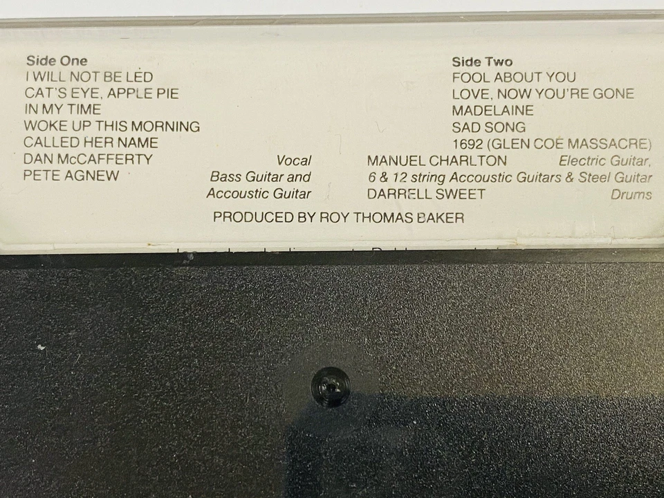 Nazareth 1972 FACTORY SEALED Exercises Cassette Tape NOS - Image 3 of 3