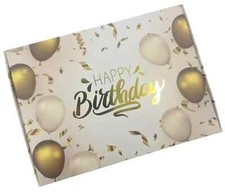 Happy Birthday Gift Box Hamper Biscoff Lindt Ferrero Rocher Milk Chocolate Heart