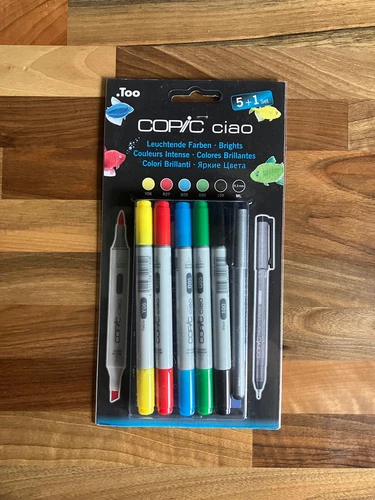 Copic Ciao 5+1 Brights Set Marker Fineliner