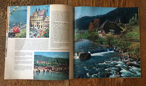 VINTAGE Federal Republic of Germany Travel Guide Booklet Resource Maps - Picture 5 of 8