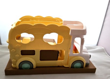Sylvanian Families Rainbow Fun Nursery Bus 5744 MISSING DOOR CATCH