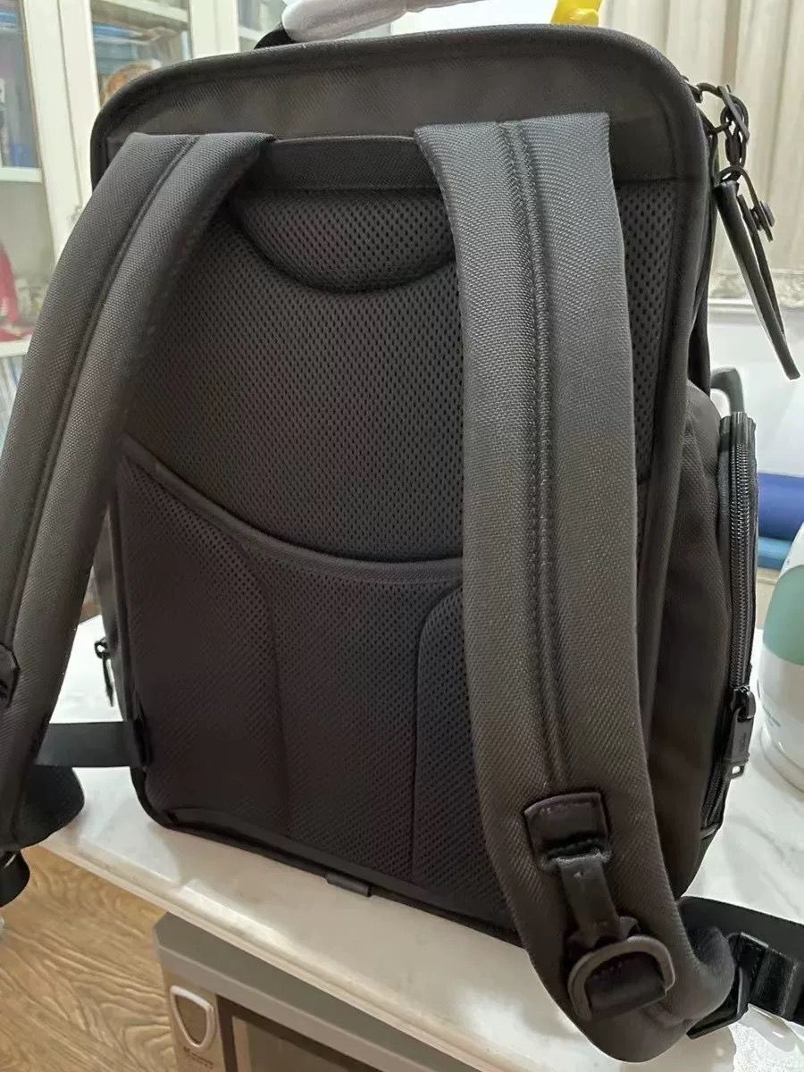 TUMI ALPHA3 Brief Pack Backpack Ballistic Black 2603578D3 TUMI ALPHA3 Brief Pack Backpack Ballistic Black 2603578D3