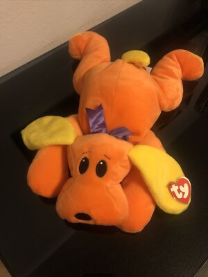 Brand New! TY  PILLOW PAL - WOOF THE DOG - With Perfect Tag!