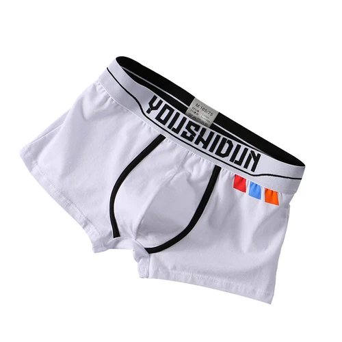 1,3 Pack Men's Cotton Underwear Boxer Shorts Bulge Pouch Printed Underpants - Picture 6 of 29