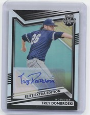 2022 Panini Elite Extra Edition #133 Trey Dombroski Signatures