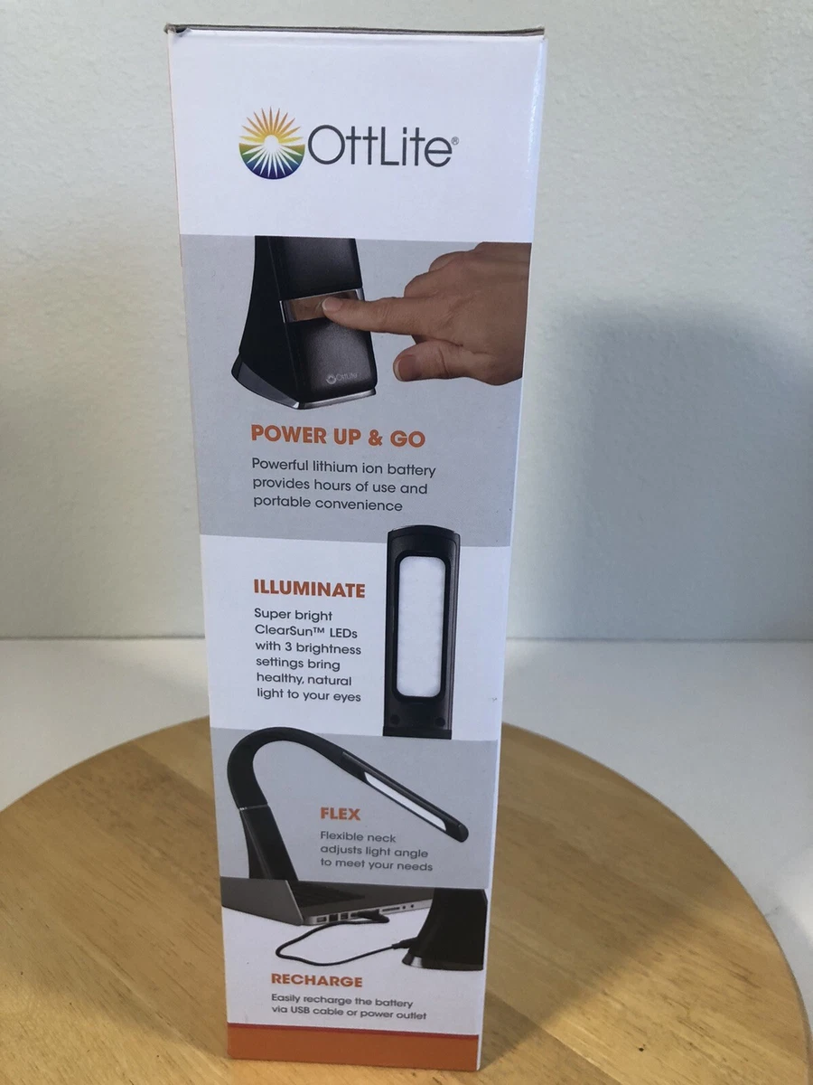 Ottlite craft anywhere rechargeable led lamp deals