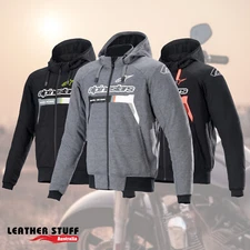 Alpinestars Chrome Ignition Motorbike Hoodies Kevlar Lined Protective Motorcycle
