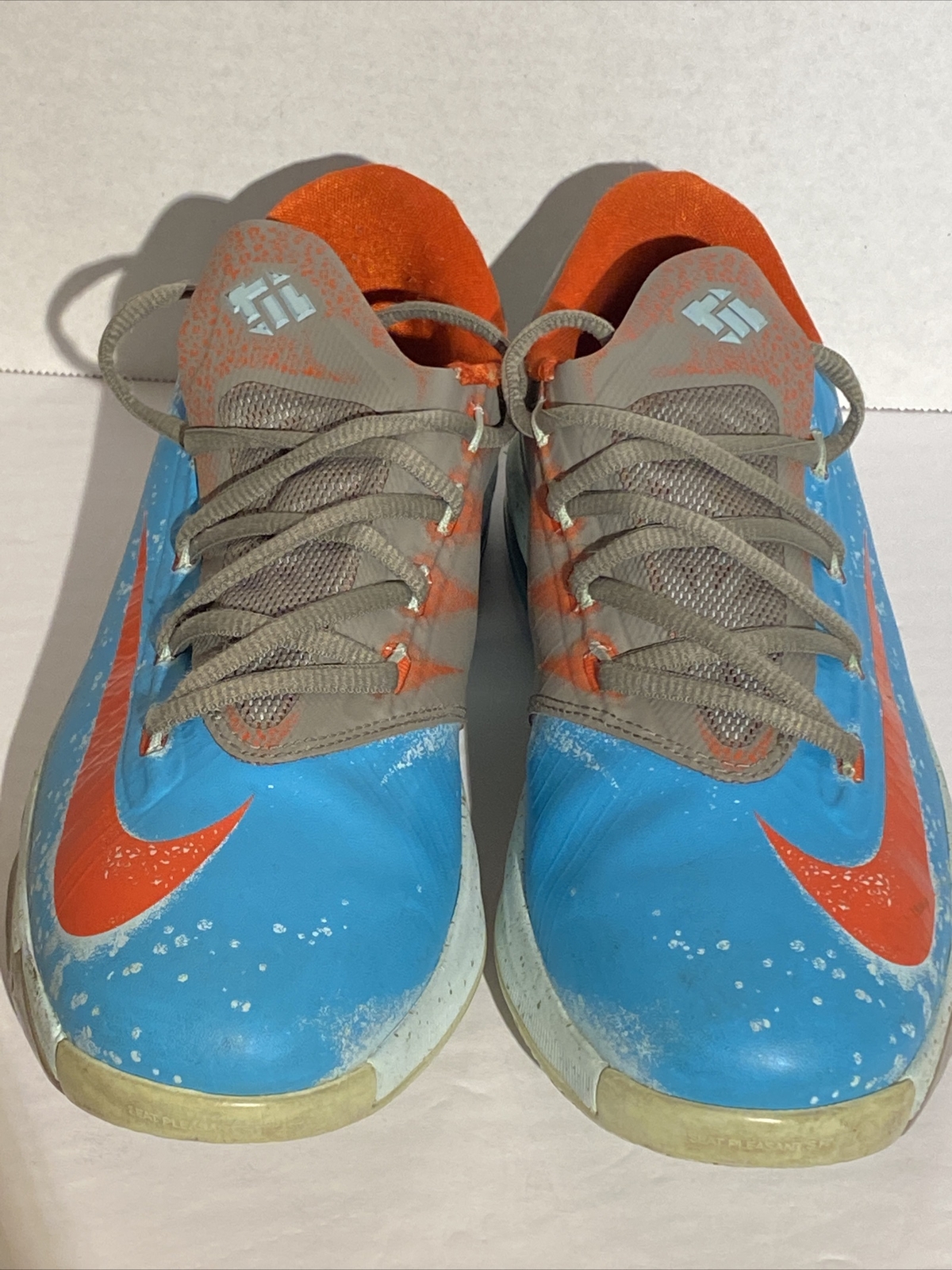 Boys Nike Kd 6 Maryland Blue Crab Basketball Sneakers Size 5.5 Youth | eBay