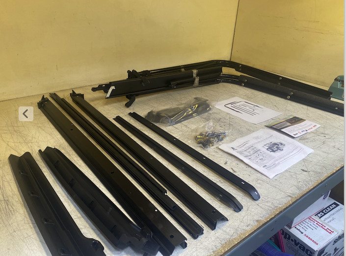 Bestop B5500401 Factory Style Bow Hardware Kit- Fits Jeep Wrangler 