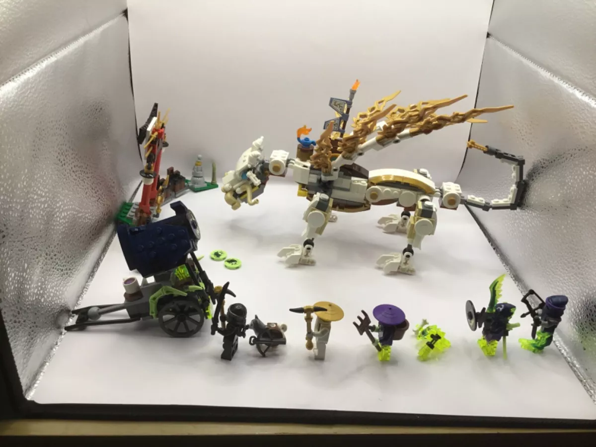 Lego Ninjago 70734 Master Wu Dragon With 5 Minifigures COMPLETE