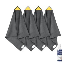 4 Pack Magnetic Whiteboard Cleaning Cloth, Dry Erase Cleaning Cloth for Class...