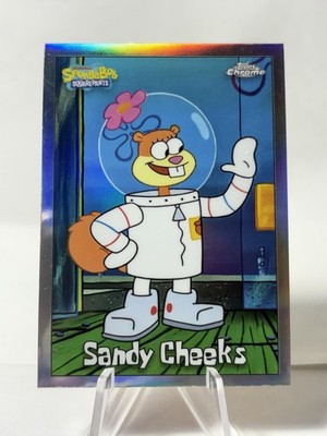 2025 Topps Chrome SpongeBob Refractor #27 Sandy Cheeks