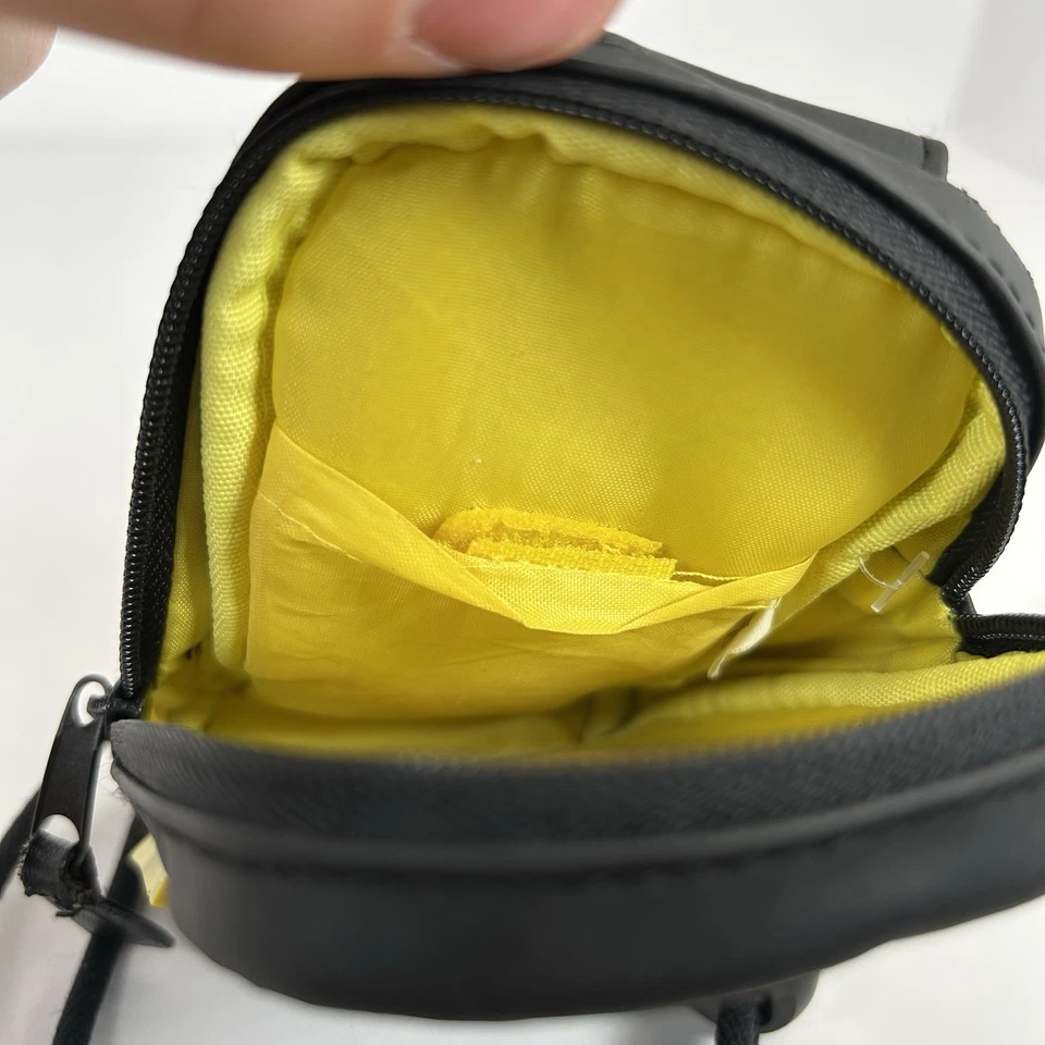 Bolso para cámara Golla pequeño apuntar y disparar negro bolsa clip para cinturón correa bolsillo de viaje Foto 4 de 4